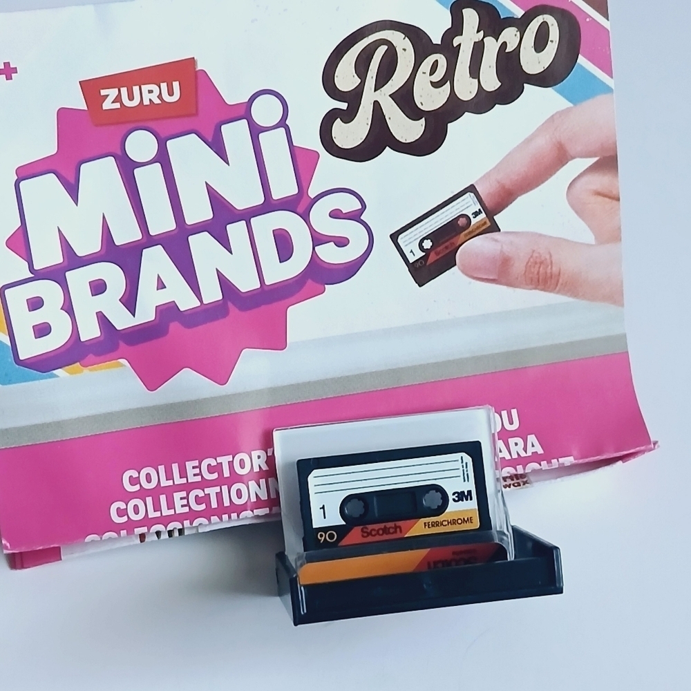 Zuru Mini Brands Retro Cassette Tape